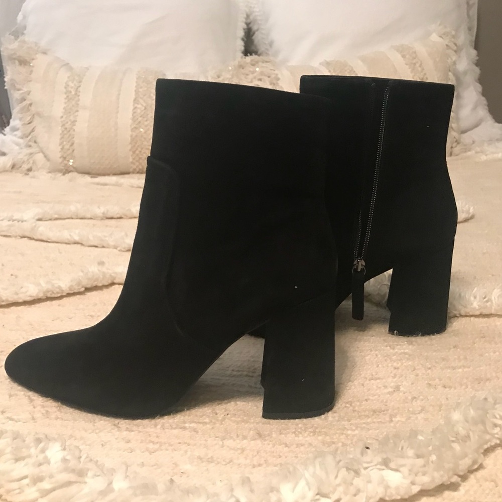 Steve Madden Jacque Black Booties